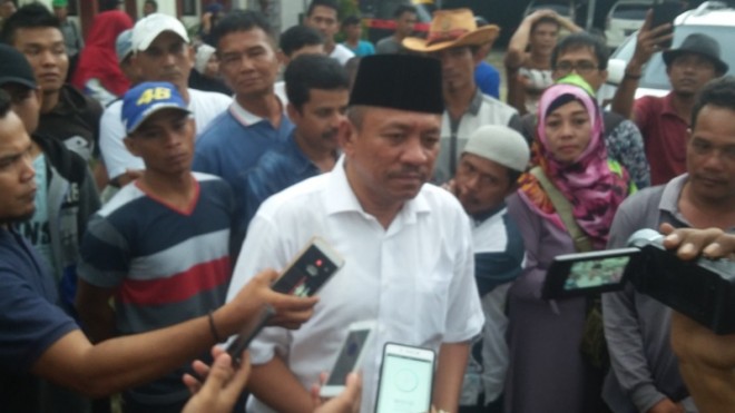 H M Syaihu saat diwawancarai awak media, beberapa waktu yang lalu